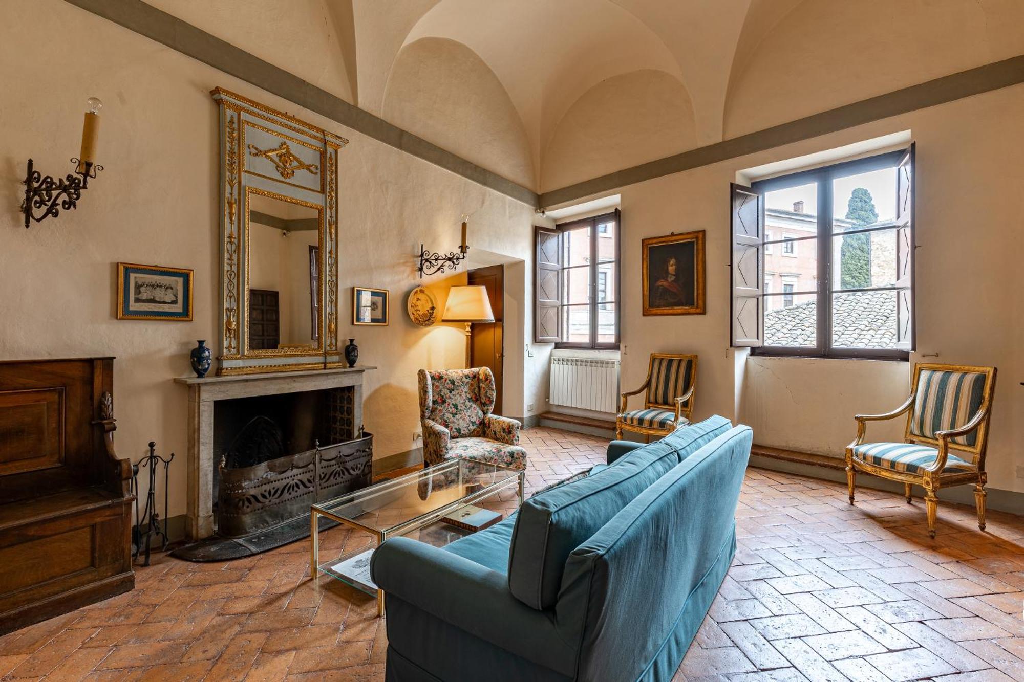Apartamento Palazzo Costanti - A 8 Minuti Dalle Terme San Quirico dʼOrcia Exterior foto