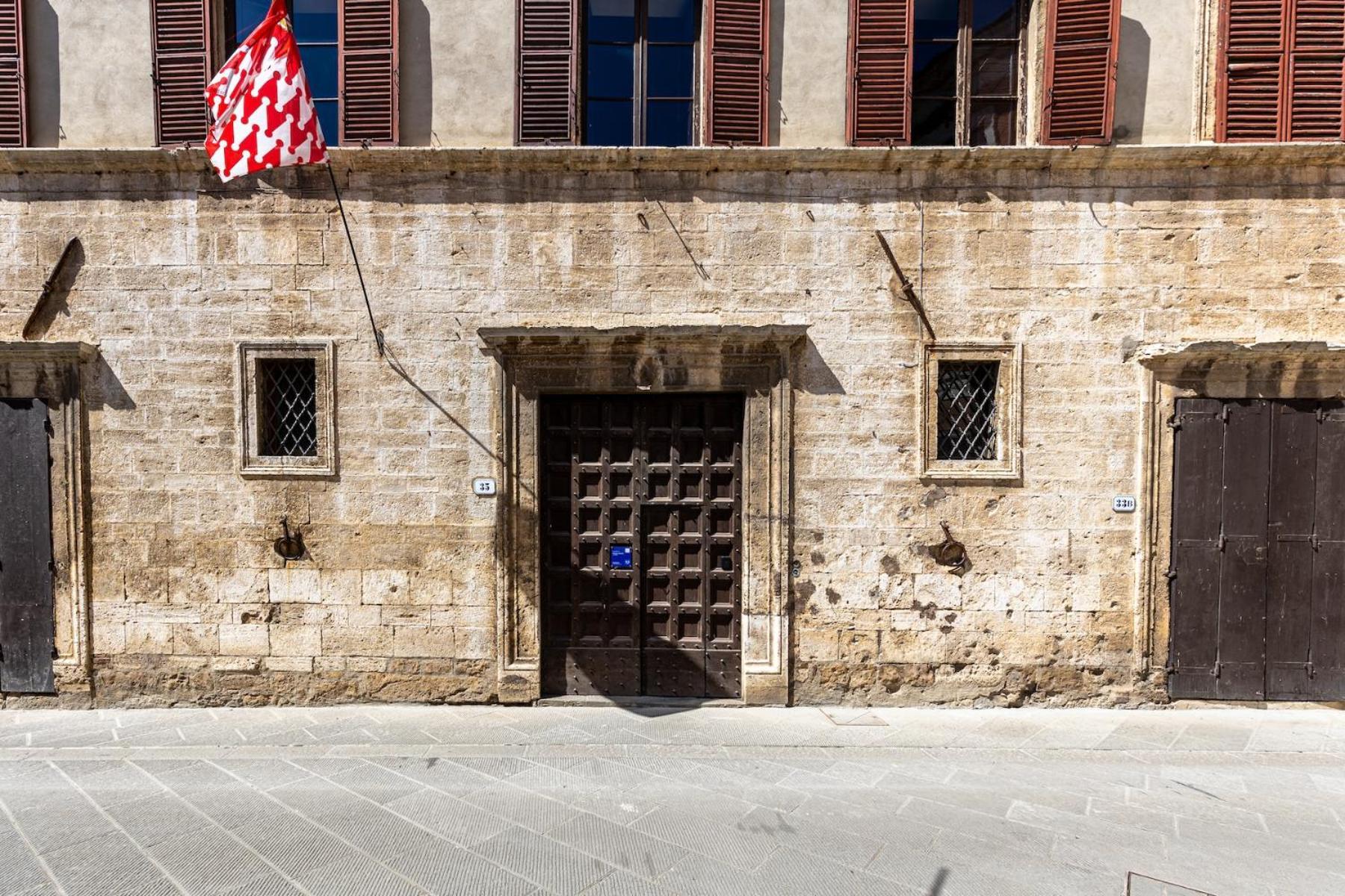 Apartamento Palazzo Costanti - A 8 Minuti Dalle Terme San Quirico dʼOrcia Exterior foto